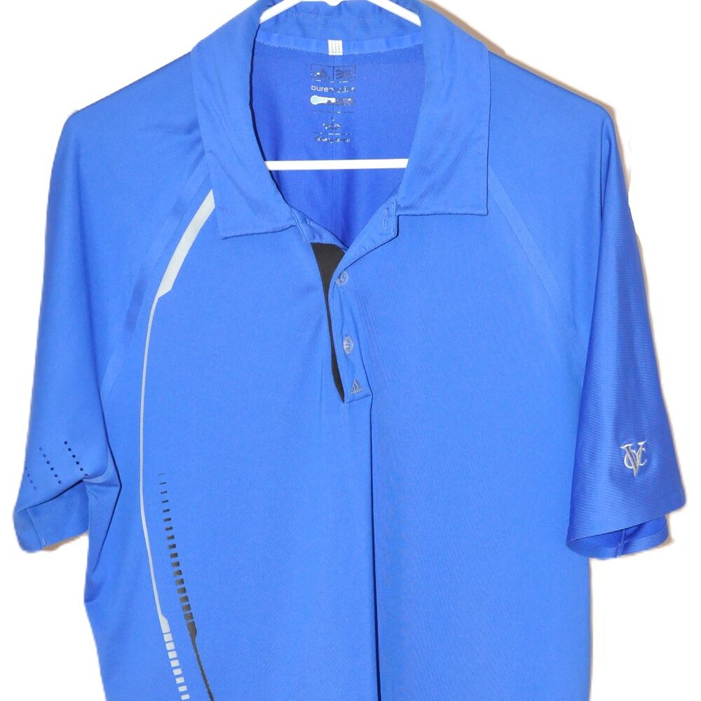 Blue Adidas Golf Shirt